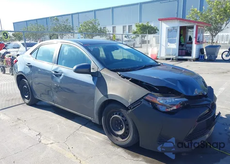 2019 Toyota Corolla Le из США, поврежденный, VIN 2T1BURHE6KC230524